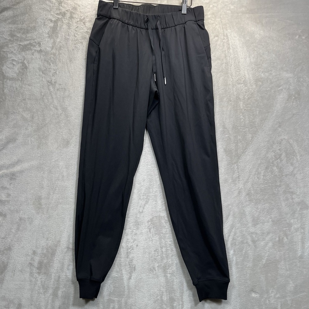 LULULEMON Pants Womens 6 Black Jogger On the Fly Joggers Luxtreme Travel LW5CPJS